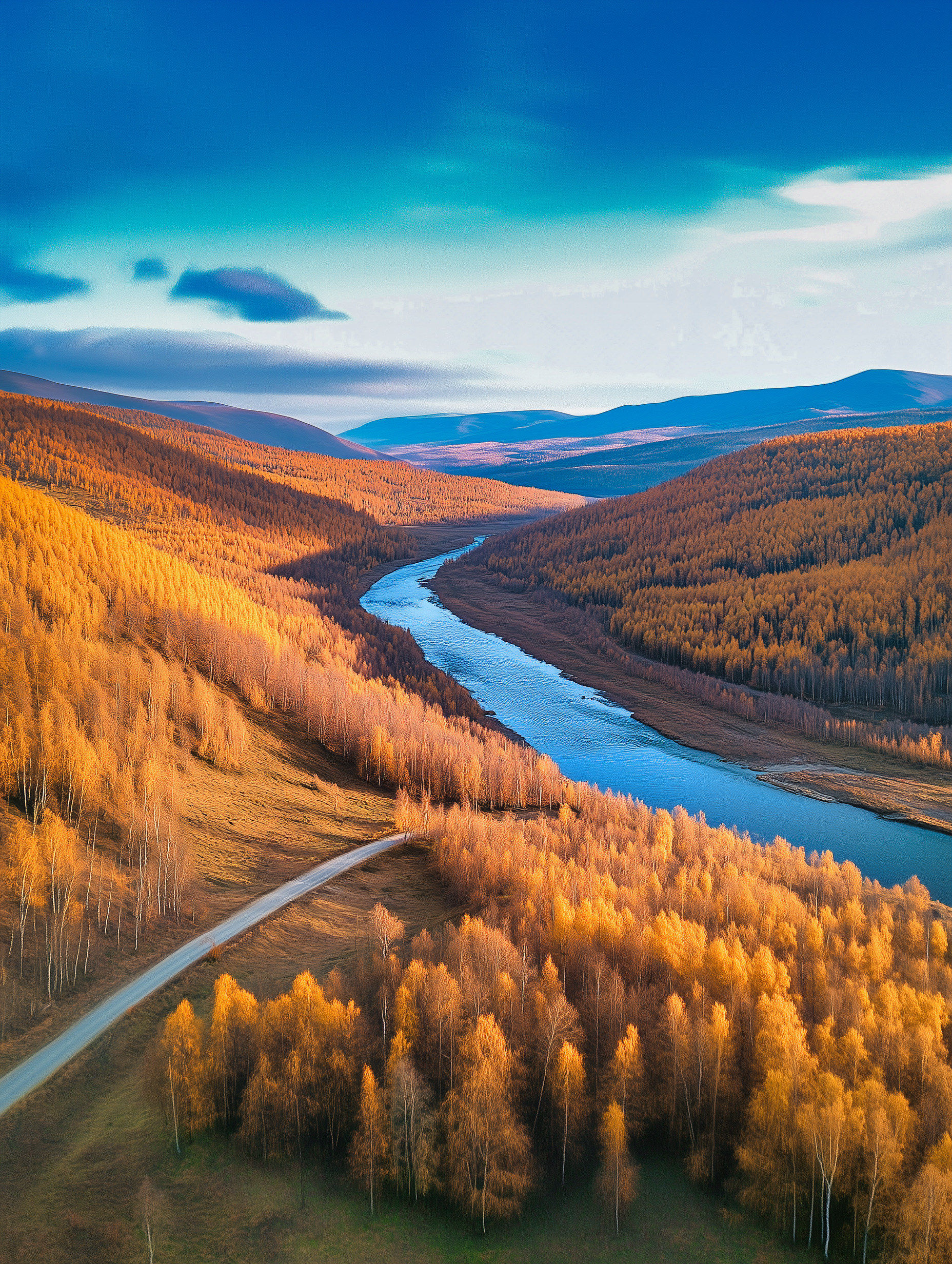 大兴安岭秋天,一个人看遍彩林风光🍁🌳