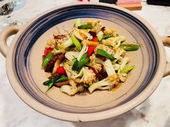 有机花菜炒腊肉-漢舍中国菜馆(889广场店)