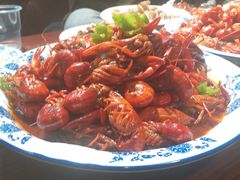 特色十三香小龙虾-笔墨纸虾之烧烤海鲜虾尾(好爱广场店)