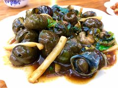 紫苏酸笋鼓汁炒田螺-南记食粥坊·宵夜大排档(南桂店)