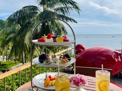 -日落吧·海景咖啡厅·餐酒吧·鸡尾酒·下午茶·乐队表演·浪漫夕阳·三亚文华东方酒店