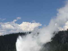 -老忠实间歇泉