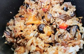 Yunnan Mushroom and Pork Rice