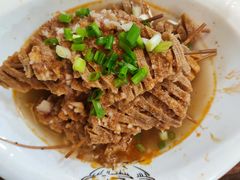 牛肉汤麻辣串-刘杰牛肉饺子馆(电机店)