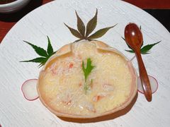 蟹宝蒸日本鸡蛋-蟹田居·活蟹料理(东城店)