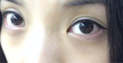 刚完眼线-平萍纹绣韩式半永久定妆