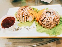 脆巴梢蘸酱-小船渔村•大连菜•大连焖鱼(明泽街店)