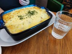 奶油蘑菇焗面-SONGUOLIFE松果咖啡(七莘路店)