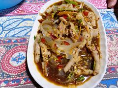 老挝舂鸡脚-半坡九号老挝冰咖啡