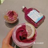 喜茶颜值超高的冰山葡萄冻！