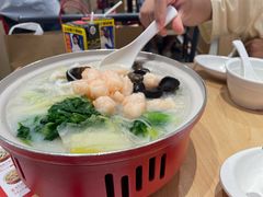 原汤虾滑鲜蔬锅-喜家德虾仁水饺(东方宝泰店)