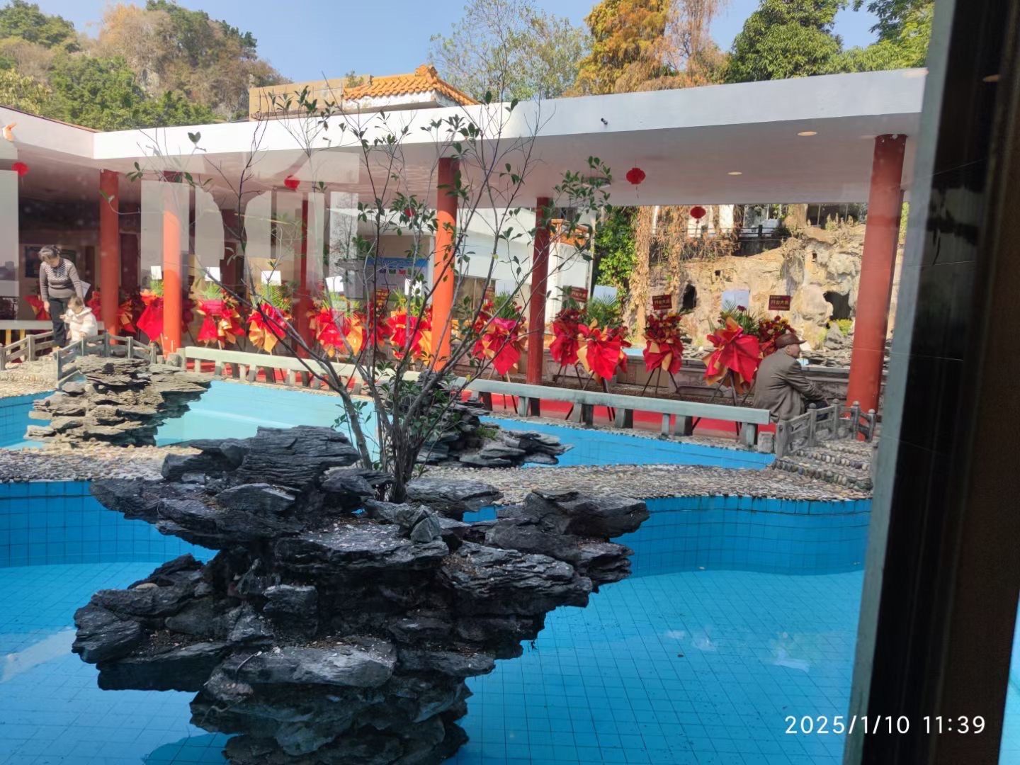 看到视频号推松涛宾馆茶市