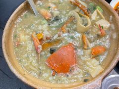 干贝膏蟹鲜虾粥-皮蛋弟砂锅店(总店)