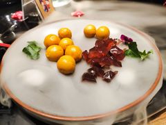 金桔鹅肝配石榴红酒冻-辛香汇·现炒川菜(淮海路百盛店)