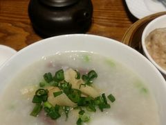 菜心粒肉粥-巴扎美食·新疆菜·西域歌舞表演餐厅(新疆大厦店)