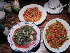 水煮红苋菜-湖南人家·家传湖南菜(水围店)