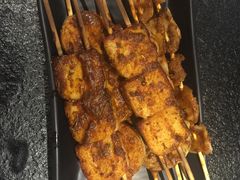 烤鱼豆腐-羊肉街口老银川滩羊涮肉馆