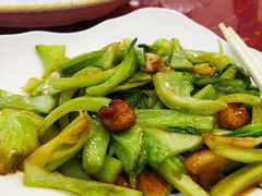 炒芥菜-轩记海鲜餐厅·四十五年老字号·经典粤菜(西区彩虹店)