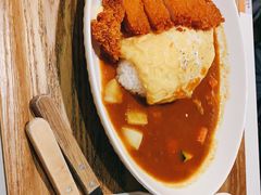 猪排咖喱蛋包饭#-噹噹呀咪咖喱屋(南京东路店)