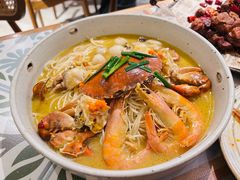 膏蟹拌面-十面欢腾·海鲜面·台式Bistro(长乐路店)