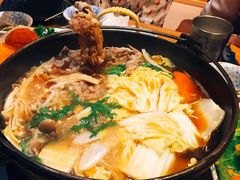 日式牛肉寿喜锅-王鼎精致料理铁板烧(世博源店)