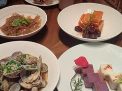 葱姜花蛤-阿明小菜·海鲜·上海菜(梅陇店)