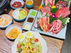 -明洞阿姨·韩式酱蟹烤肉·创意料理(三元桥店)