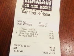 账单-Pancakes on the rocks(Darling Harbour)