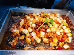 宫保鸡丁烤鱼（清江鱼/斤）-锦尚阁烤鱼(望京新荟城店)