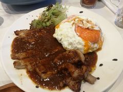 黑椒带骨猪排双蛋饭-柠檬树茶餐厅(海雅缤纷城店)