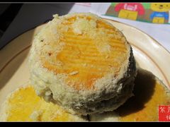 黄油饼特写-中关村茶点