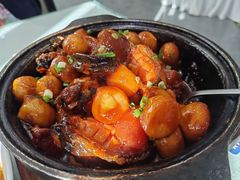 石锅鲍鱼小土豆-鲜得莱渔港·小平岛海胆馆(七贤岭店)