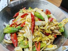 石锅娃娃菜-东北四季饺子王(华山路店)