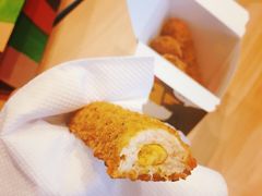 咸蛋黄夹心霸王鸡条-汉堡王(银川河东机场餐厅)