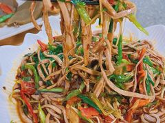韭菜腰丝-洪霞餐馆