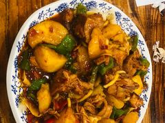 大盘鸡面-陇尚人家中国蘭州牛肉面(高新万达店)