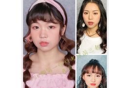 月考同学作品-金夫人化妆摄影职业培训学校