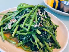 河内甜虾酱炒通菜-CHINCHIN 青青·泰国料理(万象食家店)