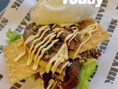 鹅肝肥牛藤椒酱mini堡-shark burger·鲨鱼汉堡(交子大道店)