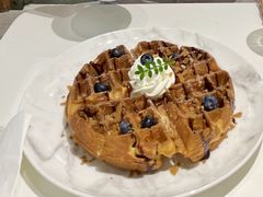 缤纷水果华夫饼-边渡咖啡烘焙店(昙华林店)