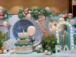 -九州派对生日布置宝宝宴·气球装饰.活动策划·求婚·百天宴满月宴周岁宴订婚宴寿宴婚房