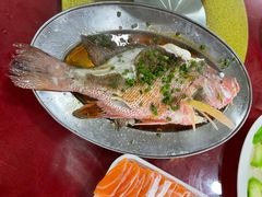 -霞涌市场海鲜摆卖区