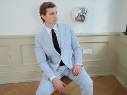 点击看大图 -怒马会 全麻衬西装高级定制