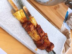 猪五花烤凤梨-火山屋台(新街口店)