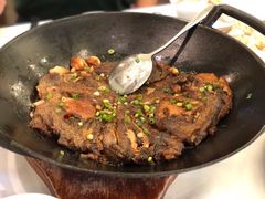 锅烧深海碟鱼头-大份-开海·红岛海鲜虾水饺(石老人店)