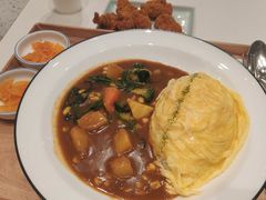 蔬菜咖喱蛋包饭套餐-池奈·咖喱蛋包饭(熙地港店)