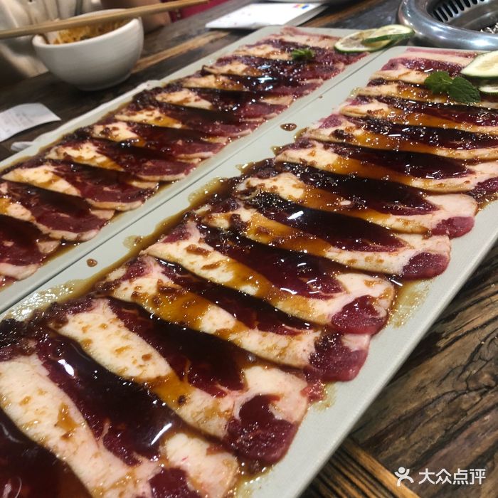 一品诚记烤肉(华南亿合城店)秘制牛五花图片 - 第196张