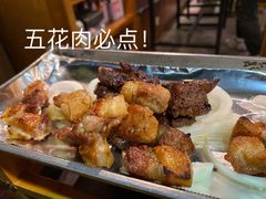 刀鞘五花肉-青春韩国料理(汽博店)