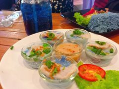 -蝶豆花蓝面条