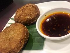香煎汤池藕饼-滇越乘象云南餐厅(豆各庄店)